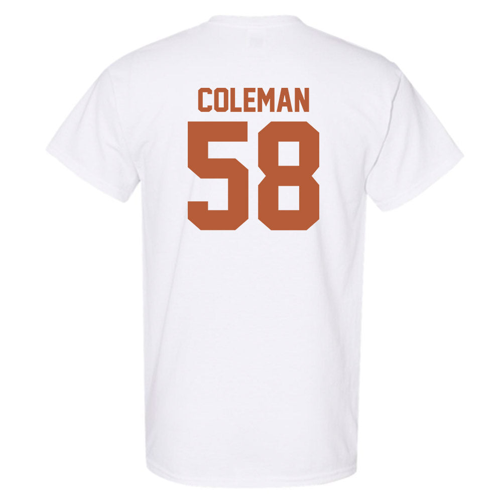 Texas - NCAA Football : Devin Coleman - Classic Shersey T-Shirt-1