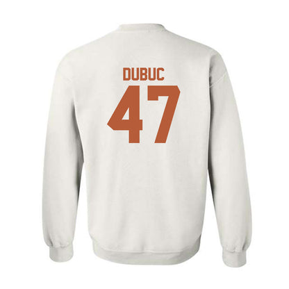 Texas - NCAA Football : Trey Dubuc - Classic Shersey Crewneck Sweatshirt-1