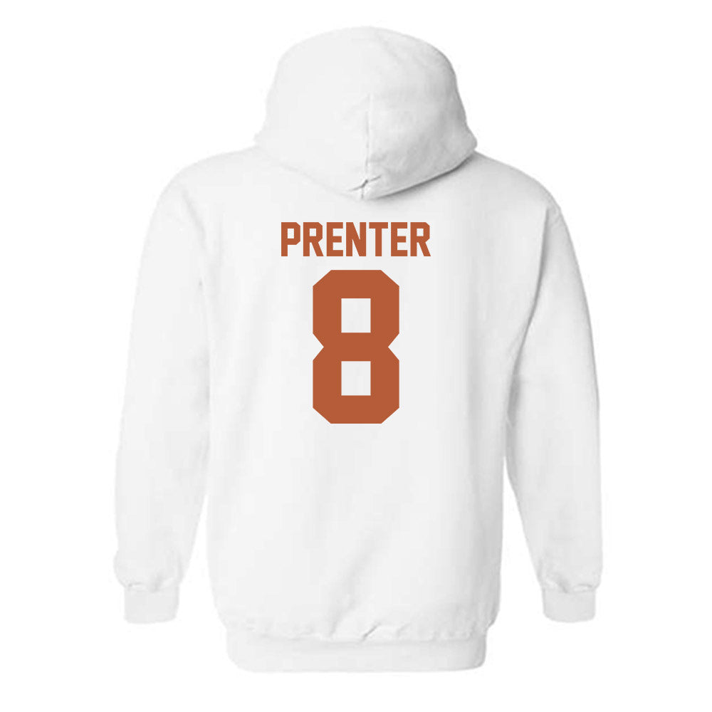 Texas - NCAA Women's Basketball : Grace Prenter - Classic Shersey Hooded Sweatshirt-1