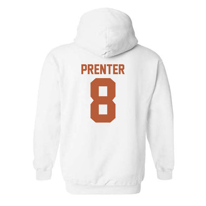 Texas - NCAA Women's Basketball : Grace Prenter - Classic Shersey Hooded Sweatshirt-1
