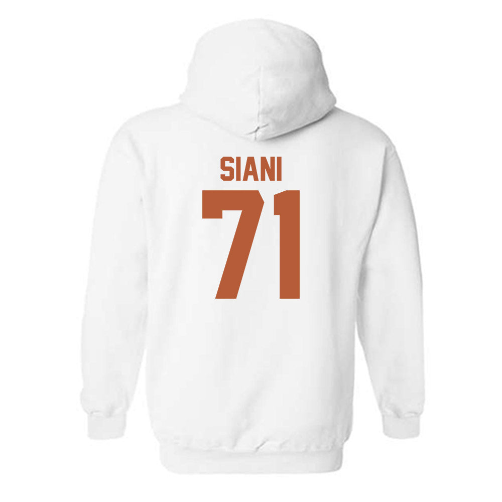 Texas - NCAA Football : Melvin Siani - Classic Shersey Hooded Sweatshirt-1
