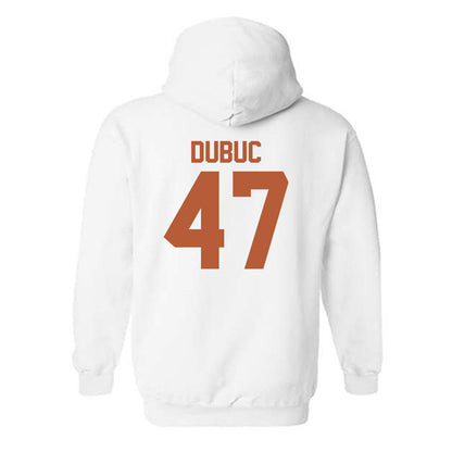 Texas - NCAA Football : Trey Dubuc - Classic Shersey Hooded Sweatshirt-1