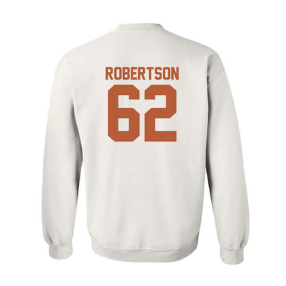 Texas - NCAA Football : Connor Robertson - Classic Shersey Crewneck Sweatshirt-1