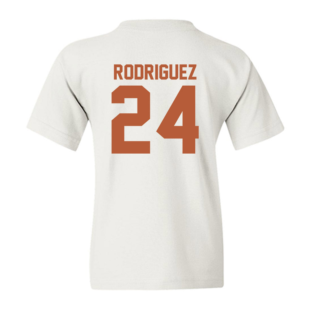 Texas - NCAA Baseball : Adrian Rodriguez - Classic Shersey Youth T-Shirt-1