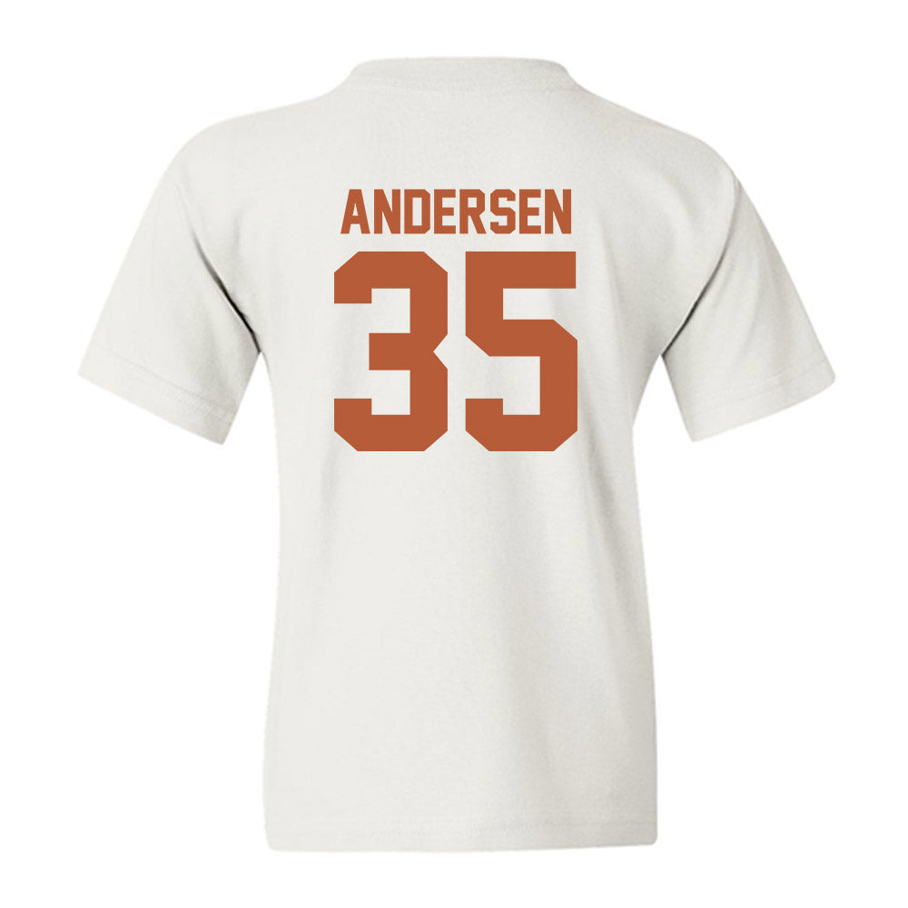 Texas - NCAA Football : Rett Andersen - Classic Shersey Youth T-Shirt-1