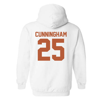 Texas - NCAA Women's Basketball : Breya Cunningham - Classic Shersey Hooded Sweatshirt-1