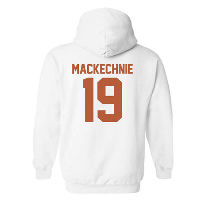 Texas - NCAA Beach Volleyball : Caroline Mackechnie - Classic Shersey Hooded Sweatshirt-1