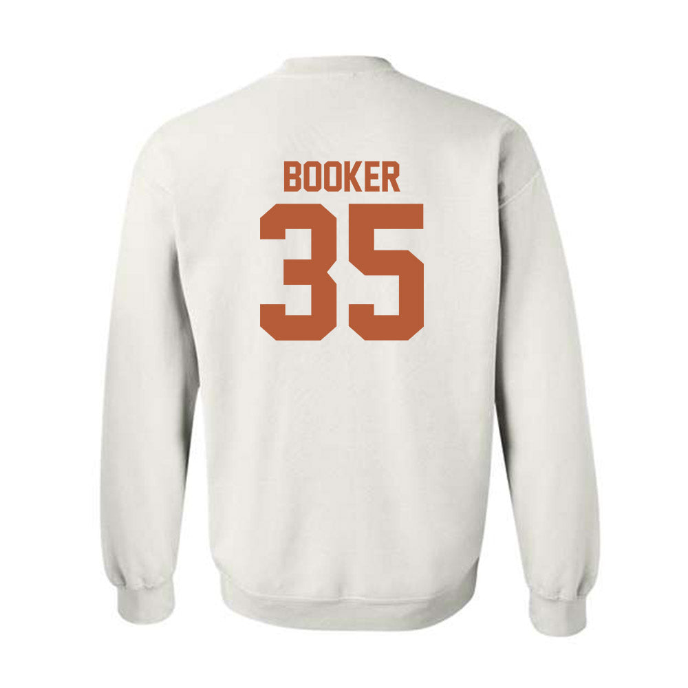 Texas - NCAA Women's Basketball : Madison Booker - Classic Shersey Crewneck Sweatshirt-1