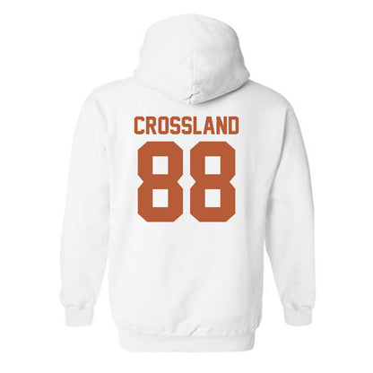 Texas - NCAA Baseball : Brett Crossland - Classic Shersey Hooded Sweatshirt-1