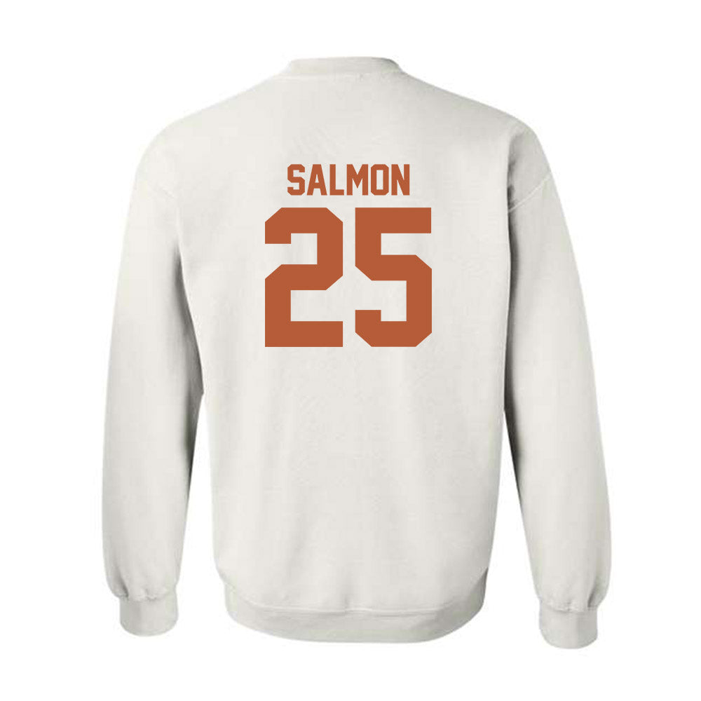 Texas - NCAA Softball : Cambria Salmon - Classic Shersey Crewneck Sweatshirt-1