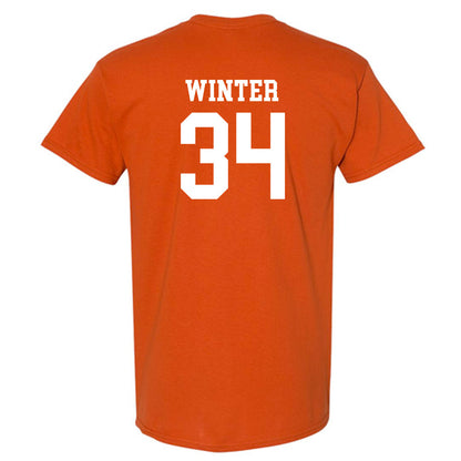 Texas - NCAA Baseball : Michael Winter - Classic Shersey T-Shirt-1