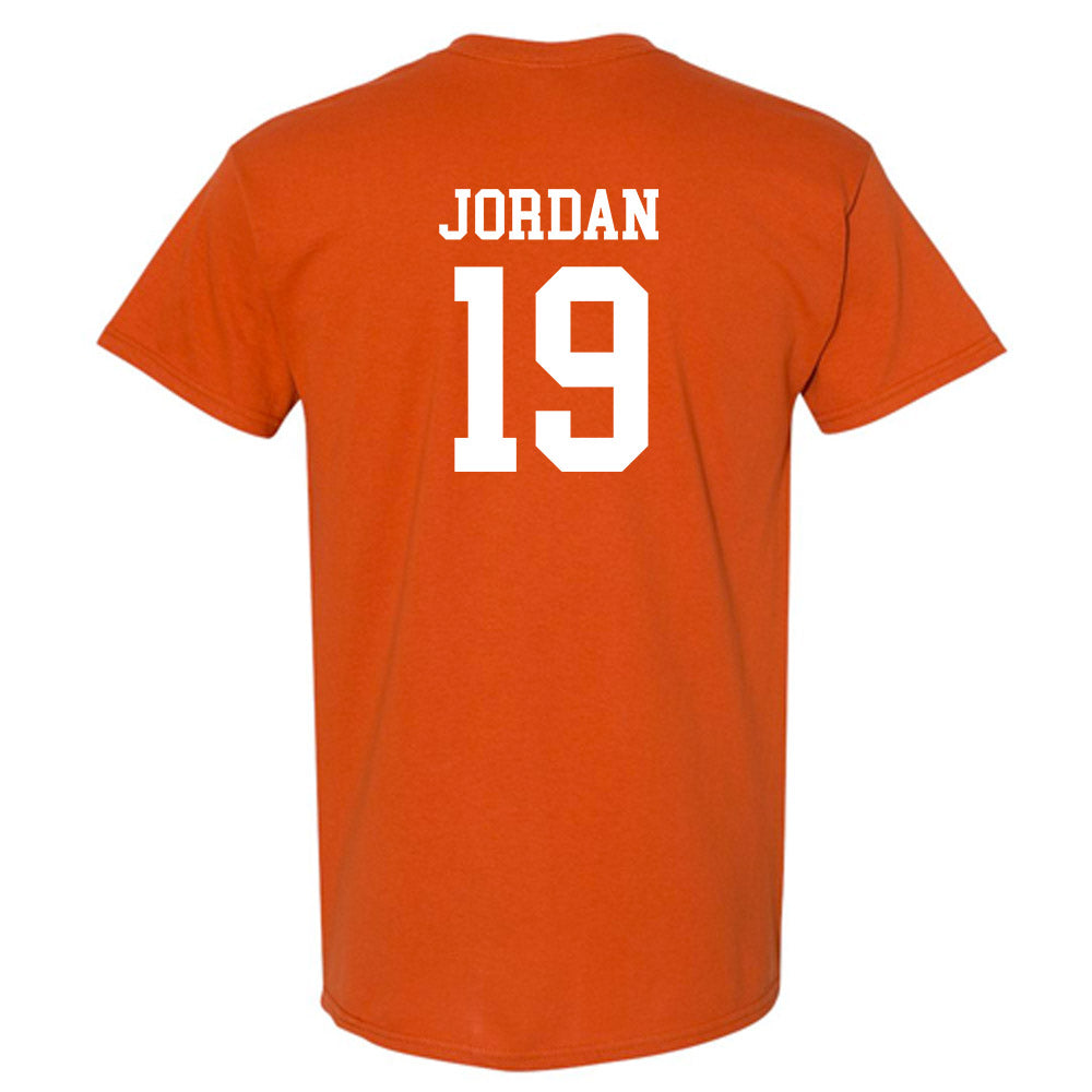Texas - NCAA Baseball : Donovan Jordan - Classic Shersey T-Shirt-1