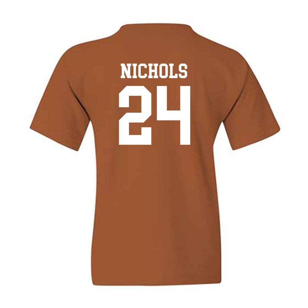 Texas - NCAA Softball : Jaycie Nichols - Classic Shersey Youth T-Shirt-1
