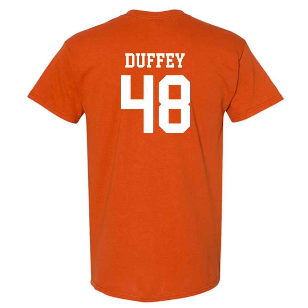 Texas - NCAA Football : Jackson Duffey - Classic Shersey T-Shirt-1