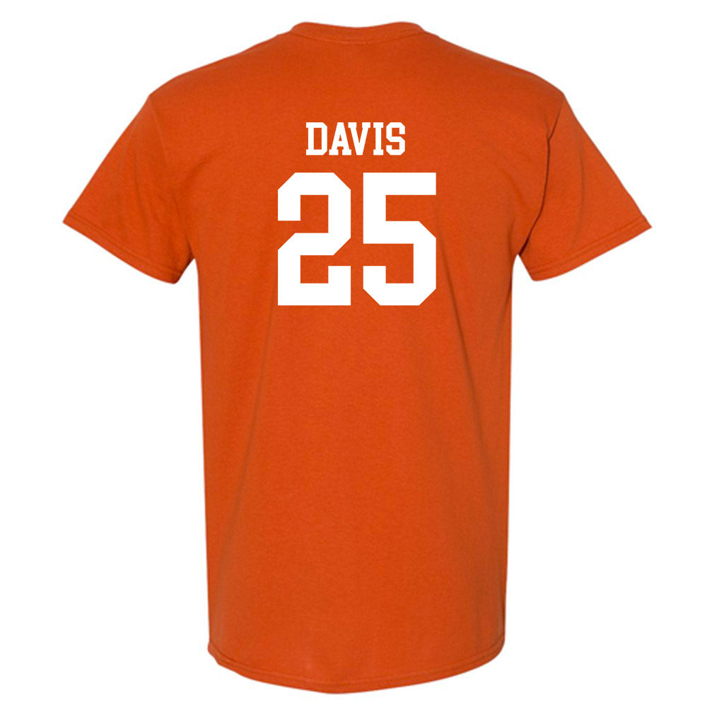 Texas - NCAA Football : Toray Davis - Classic Shersey T-Shirt-1