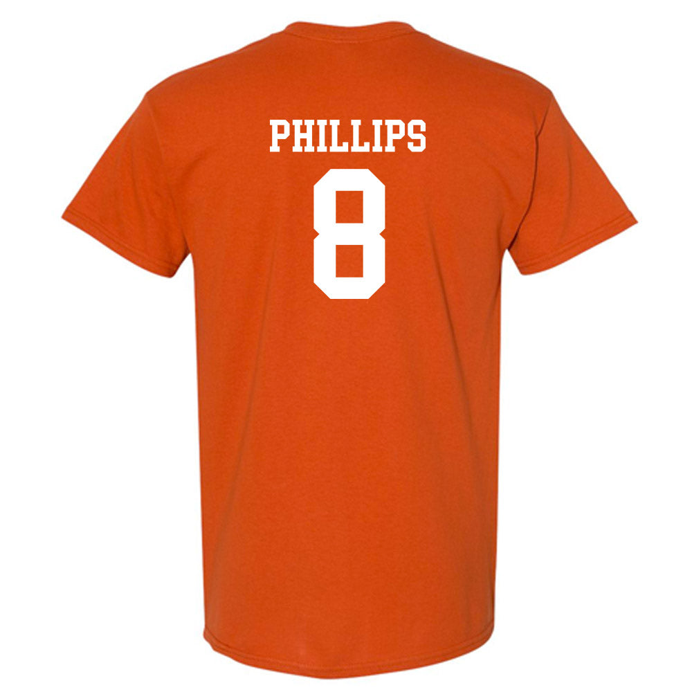 Texas - NCAA Football : Kade Phillips - Classic Shersey T-Shirt-1