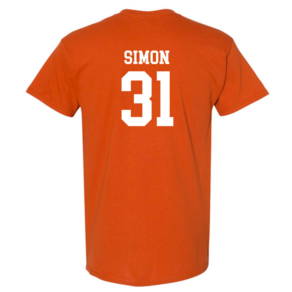Texas - NCAA Football : James Simon - Classic Shersey T-Shirt-1