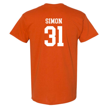 Texas - NCAA Football : James Simon - Classic Shersey T-Shirt-1