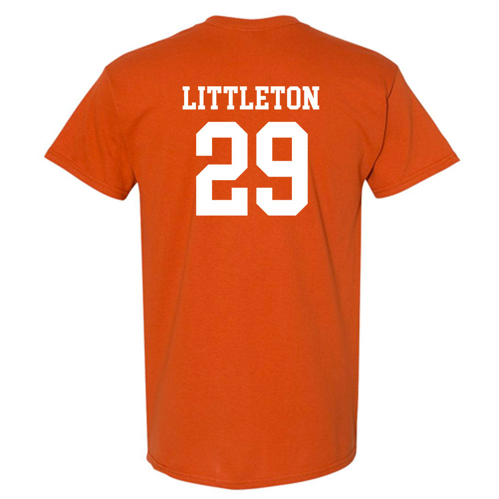 Texas - NCAA Football : Graceson Littleton - Classic Shersey T-Shirt-1