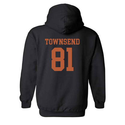 Texas - NCAA Football : Nick Townsend - Classic Shersey Hooded Sweatshirt-1