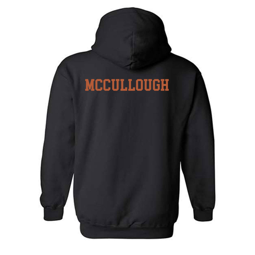 Texas - NCAA Men's Cross Country : Kai McCullough - Classic Shersey Hooded Sweatshirt-1