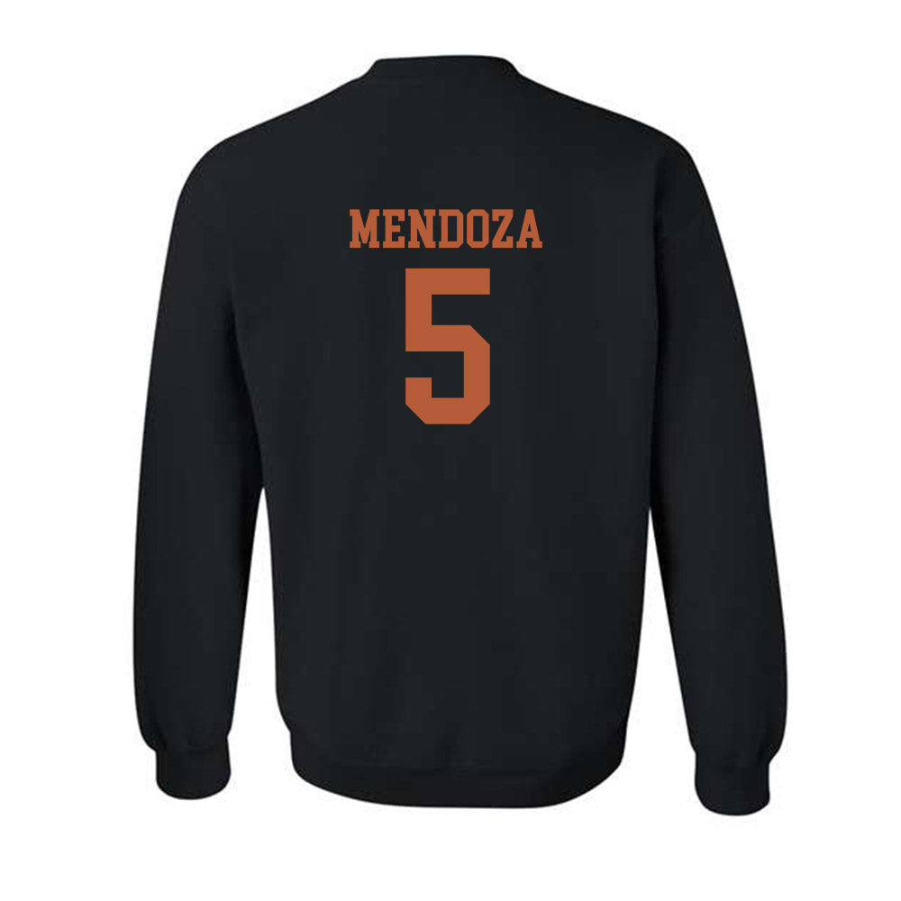 Texas - NCAA Baseball : Ethan Mendoza - Classic Shersey Crewneck Sweatshirt-1