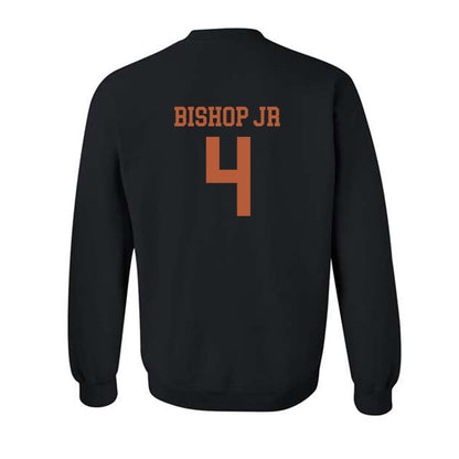 Texas - NCAA Football : Jermaine Bishop Jr - Classic Shersey Crewneck Sweatshirt-1