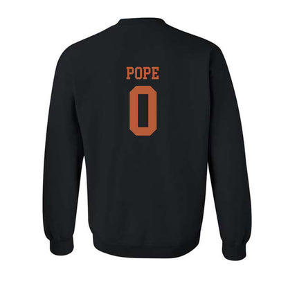 Texas - NCAA Men's Basketball : Jordan Pope - Classic Shersey Crewneck Sweatshirt-1