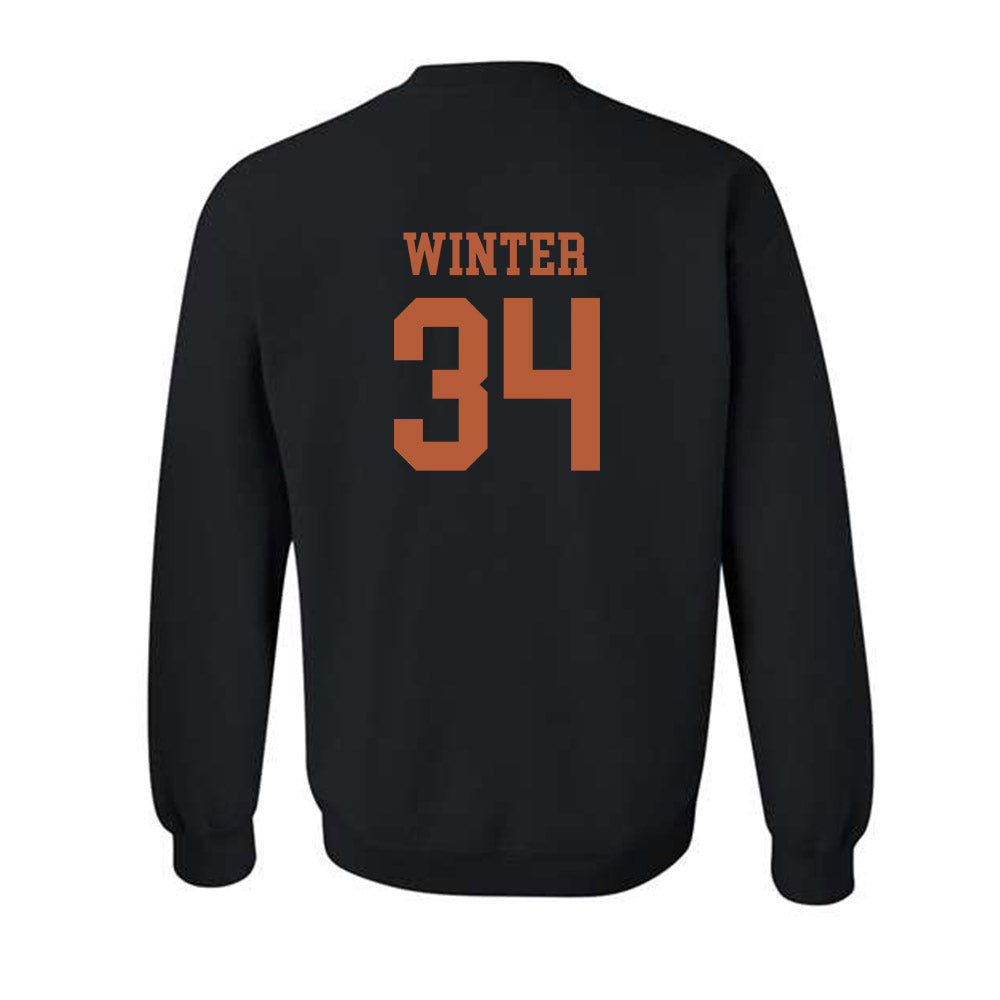 Texas - NCAA Baseball : Michael Winter - Classic Shersey Crewneck Sweatshirt-1