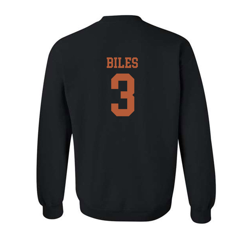 Texas - NCAA Football : Rasheem Biles - Classic Shersey Crewneck Sweatshirt-1