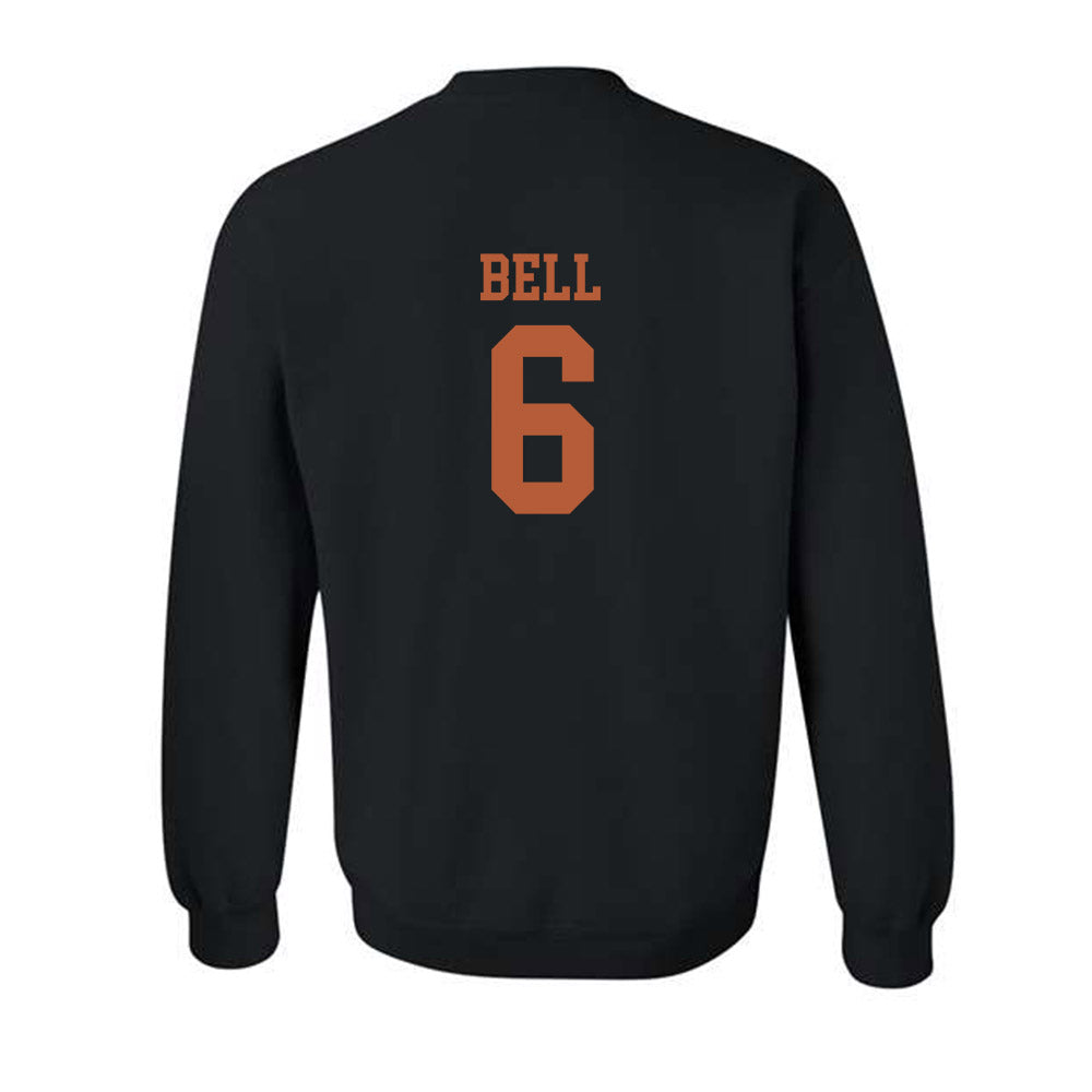 Texas - NCAA Football : Dia Bell - Classic Shersey Crewneck Sweatshirt-1