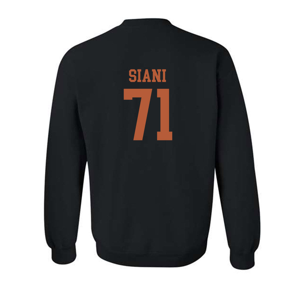 Texas - NCAA Football : Melvin Siani - Classic Shersey Crewneck Sweatshirt-1