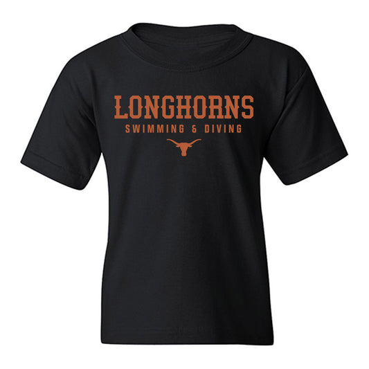 Texas - NCAA Women's Swimming & Diving : Ella Myers - Classic Shersey Youth T-Shirt-0