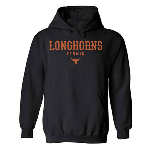 Texas - NCAA Women's Tennis : Elizabeth Ionescu - Classic Shersey Hooded Sweatshirt-0