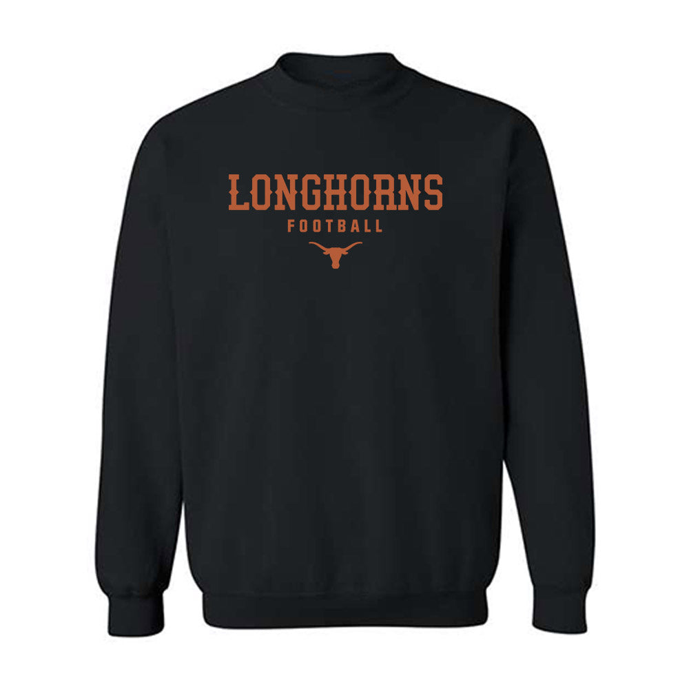Texas - NCAA Football : Dia Bell - Classic Shersey Crewneck Sweatshirt-0