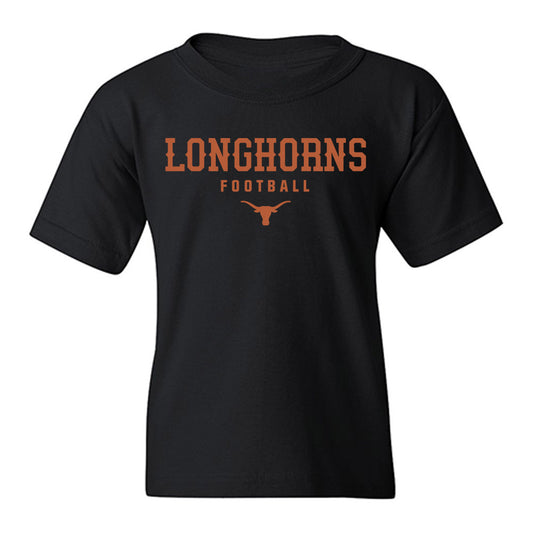 Texas - NCAA Football : Bo Mascoe - Classic Shersey Youth T-Shirt-0