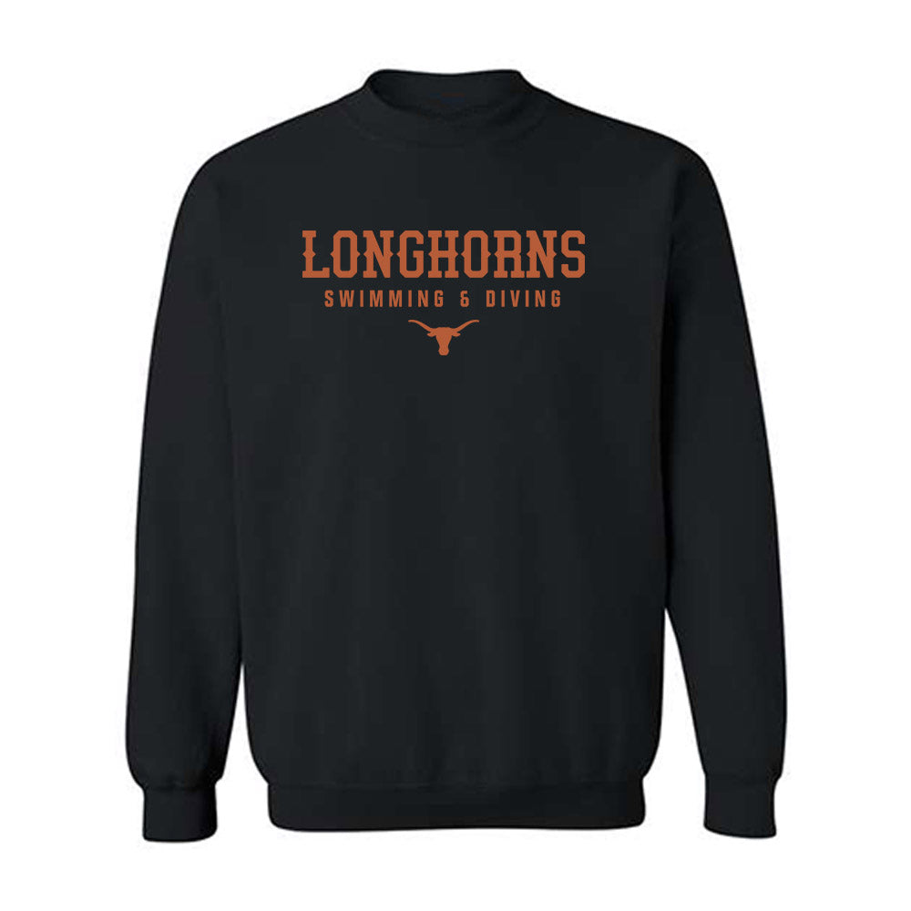 Texas - NCAA Women's Swimming & Diving : Nikolett Padar - Classic Shersey Crewneck Sweatshirt-0