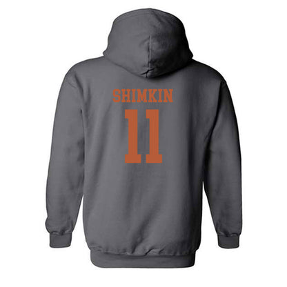 Texas - NCAA Women's Soccer : Chloe Shimkin - Classic Shersey Hooded Sweatshirt-1