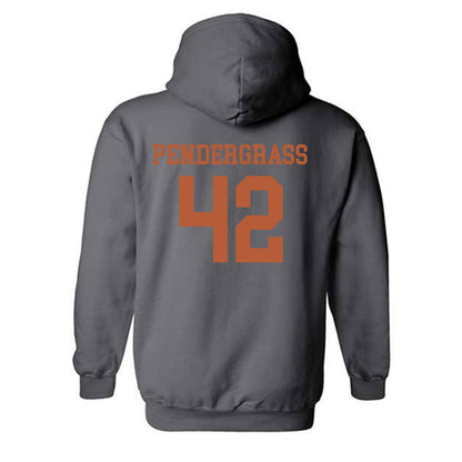 Texas - NCAA Baseball : Dariyan Pendergrass - Classic Shersey Hooded Sweatshirt-1