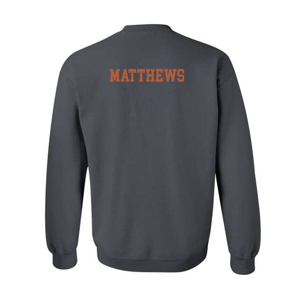 Texas - NCAA Football : Samari Matthews - Classic Shersey Crewneck Sweatshirt-1