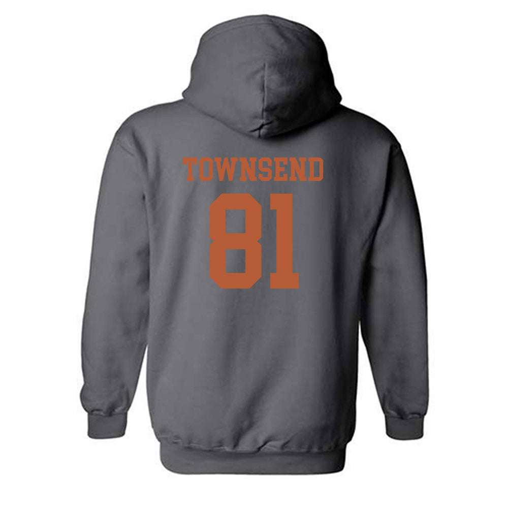 Texas - NCAA Football : Nick Townsend - Classic Shersey Hooded Sweatshirt-1