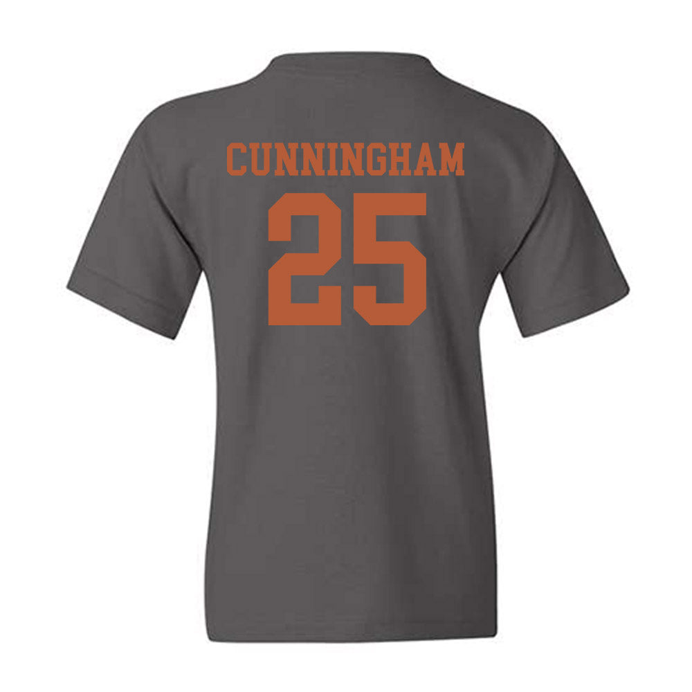 Texas - NCAA Women's Basketball : Breya Cunningham - Classic Shersey Youth T-Shirt-1
