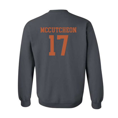 Texas - NCAA Football : Daylan Mccutcheon - Classic Shersey Crewneck Sweatshirt-1