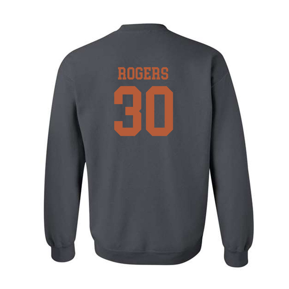 Texas - NCAA Baseball : Kaleb Rogers - Classic Shersey Crewneck Sweatshirt-1