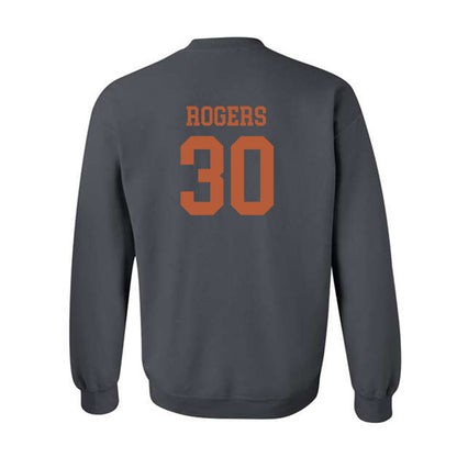 Texas - NCAA Baseball : Kaleb Rogers - Classic Shersey Crewneck Sweatshirt-1