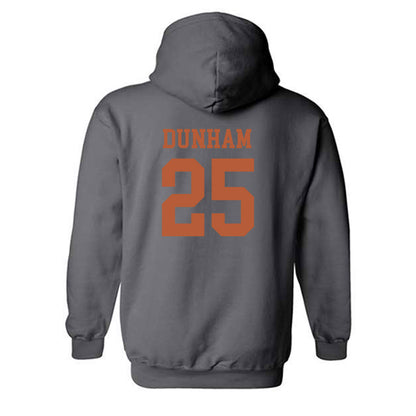 Texas - NCAA Football : Luke Dunham - Classic Shersey Hooded Sweatshirt-1