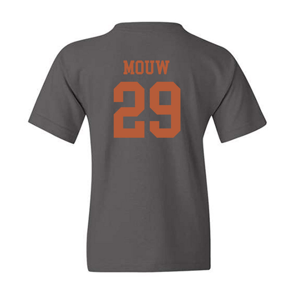 Texas - NCAA Women's Soccer : Paige Mouw - Classic Shersey Youth T-Shirt-1