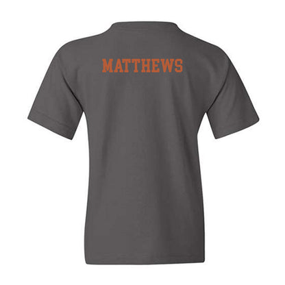 Texas - NCAA Football : Samari Matthews - Classic Shersey Youth T-Shirt-1
