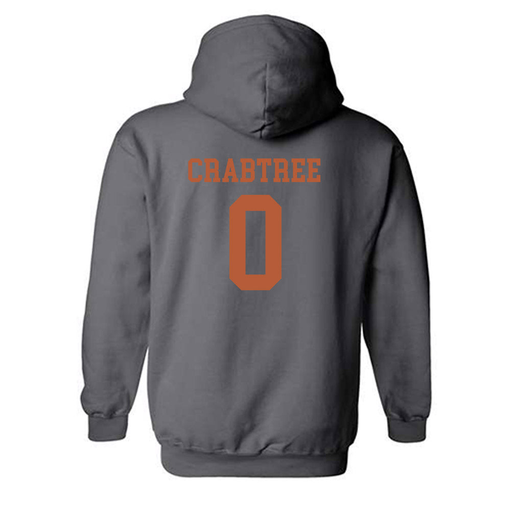 Texas - NCAA Softball : Caigan Crabtree - Classic Shersey Hooded Sweatshirt-1