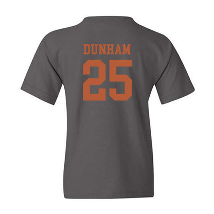 Texas - NCAA Football : Luke Dunham - Classic Shersey Youth T-Shirt-1